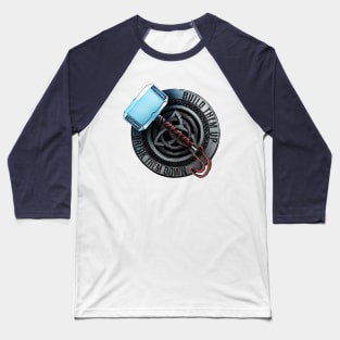 Mighty Mjolnir Baseball T-Shirt